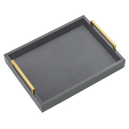 16"x12" wood serving tray table decor breakfast tray