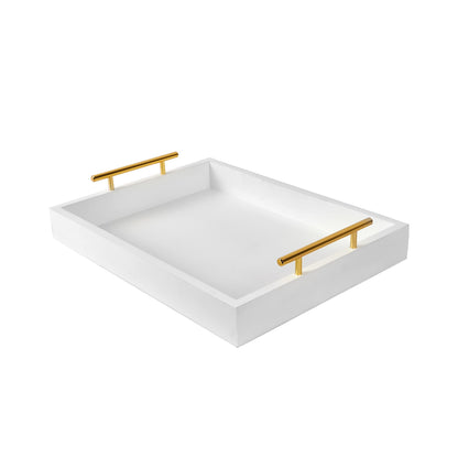 16"x12" Serving Trays with Handles, wood serving tray table decor
